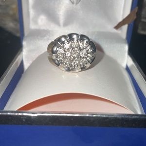 10 k 1 1/2 Diamond Ring size 8.5